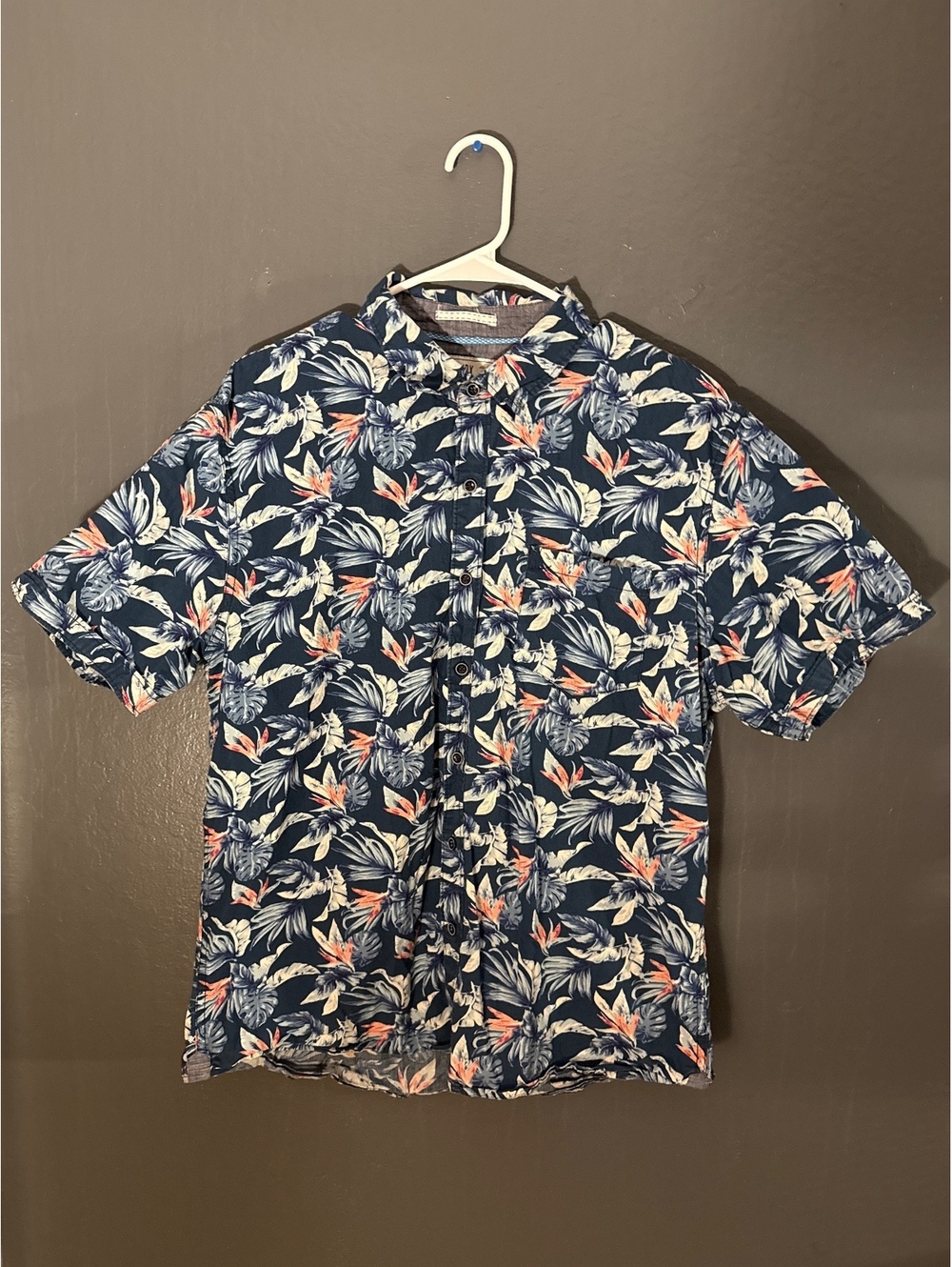 MBX Premium Goods Men's XL Resort Collection Floral Button-Up Shirt